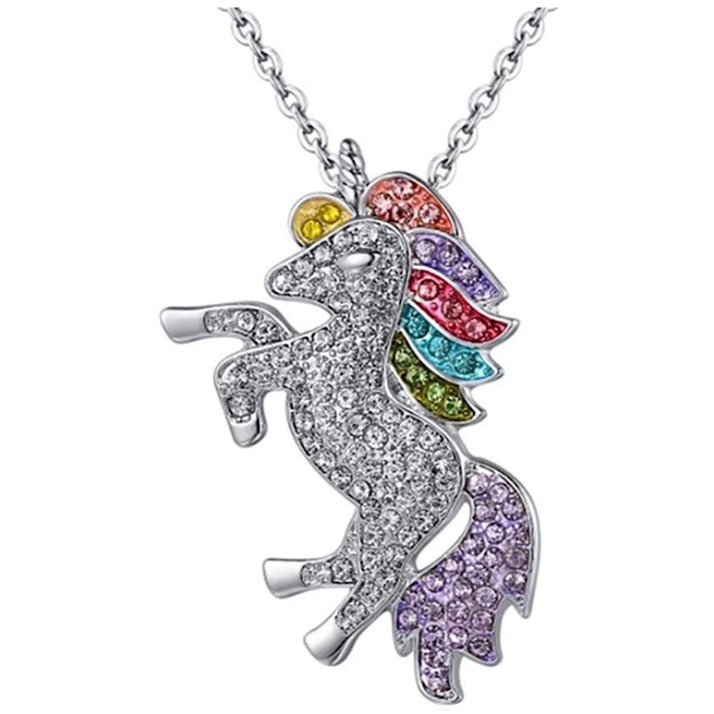 SimplyBeautyful Girl’s Rhinestone Necklace..New